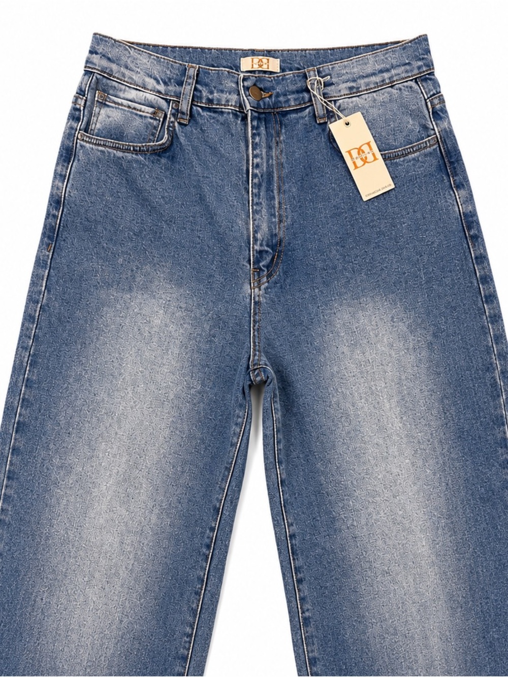 NWT Demica Dair Vibrant Wide Leg Baggy Jeans Skater Streetwear Y2K Denim 13